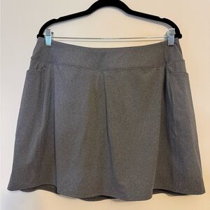 NWOT Tek Gear Women's Ultrastretch Gray Skort XXL